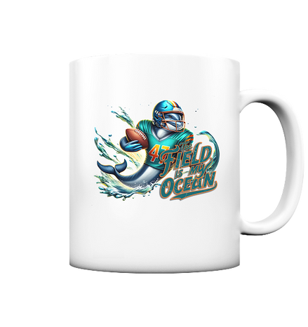 The Field is my Ocean - Tasse matt