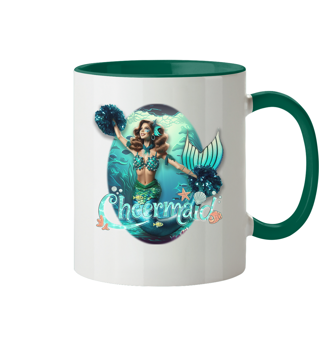 Cheermaid - Tasse zweifarbig