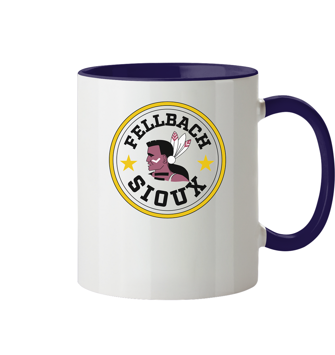 Fellbach Sioux - Tasse zweifarbig