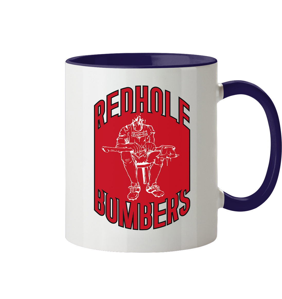 Göppingen Red Hole Bombers - Tasse zweifarbig