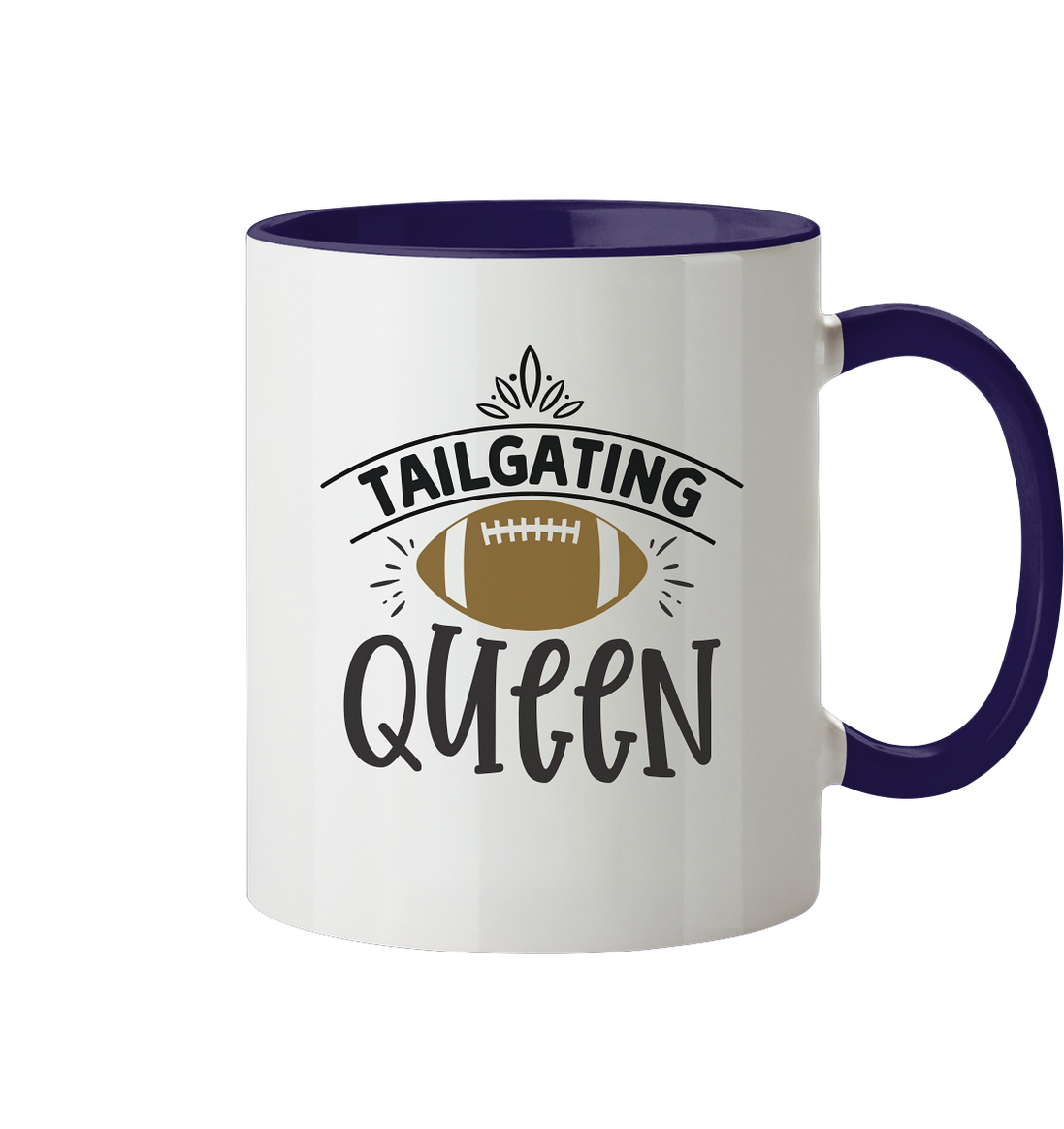 Tailgating Queen - Two-Tone Mug