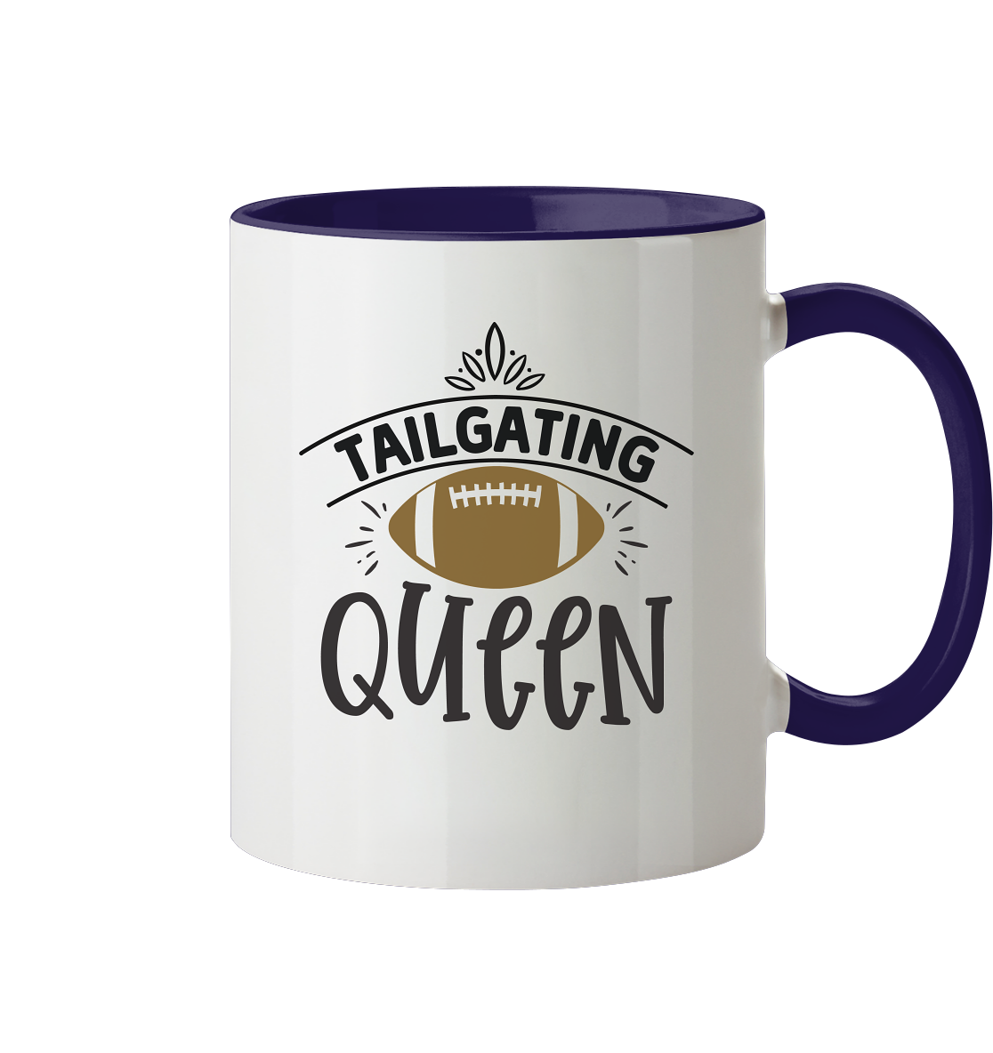 Tailgating Queen - Two-Tone Mug