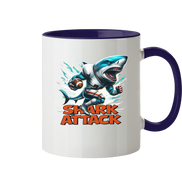 Shark Attack - Tasse zweifarbig
