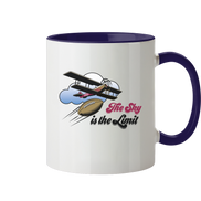 The Sky is the Limit - Tasse zweifarbig