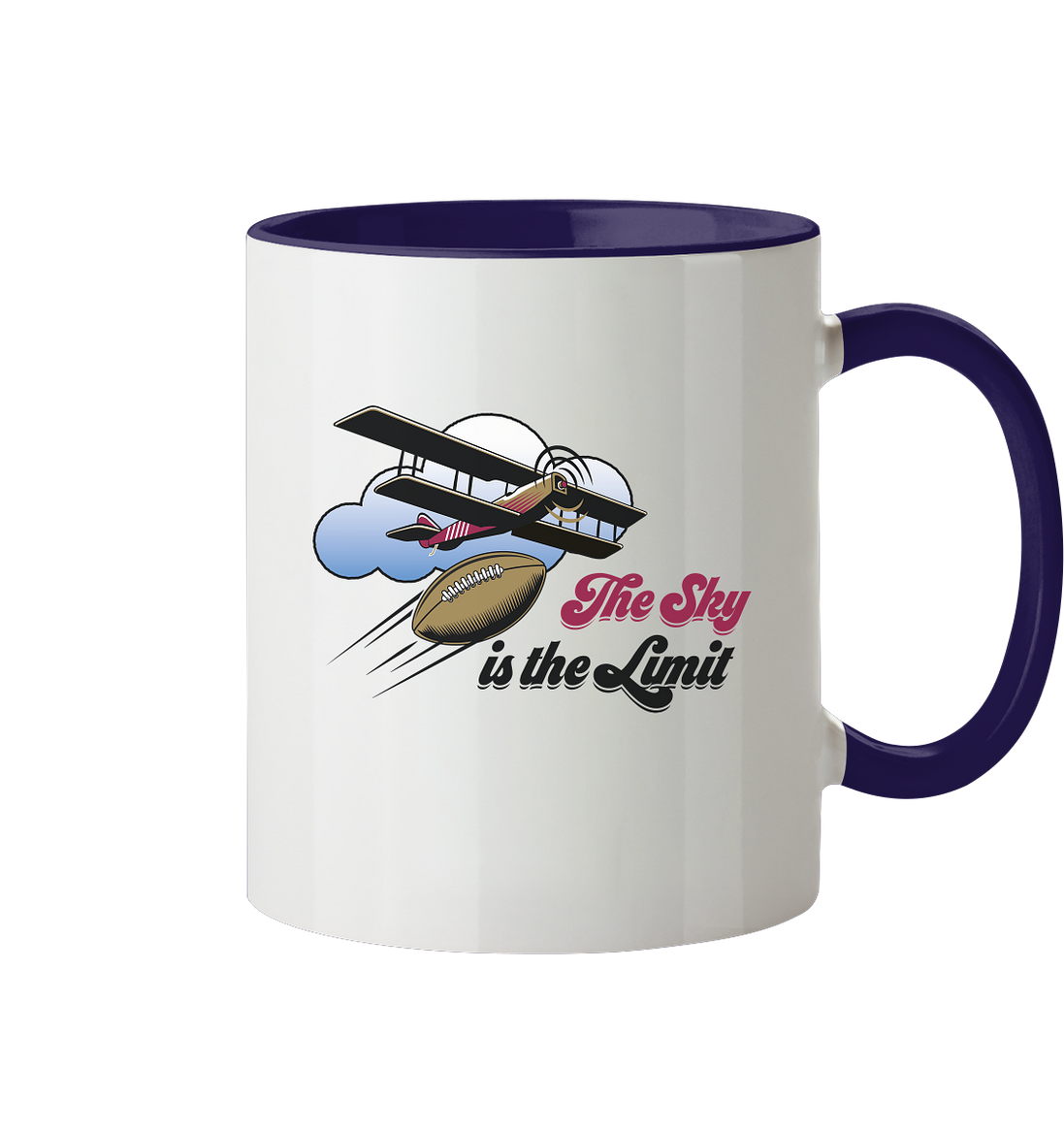 The Sky is the Limit - Tasse zweifarbig