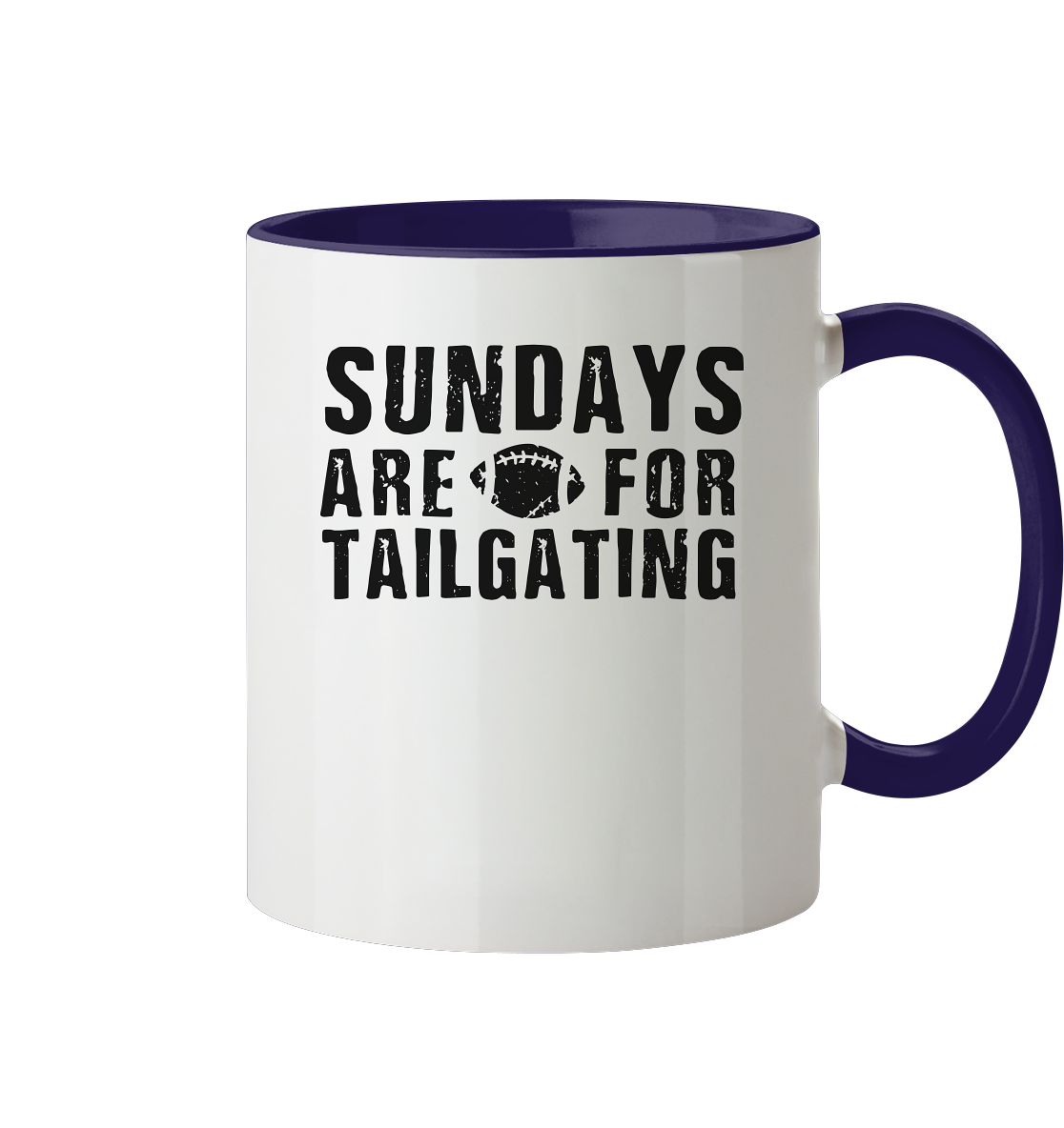 Sundays are for Tailgating  - Tasse zweifarbig