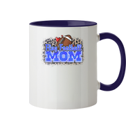 Flag Football Mom - Two-Tone Mug