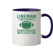 Lineman Heroes Green - Tasse zweifarbig