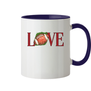 Football Love - Tasse zweifarbig