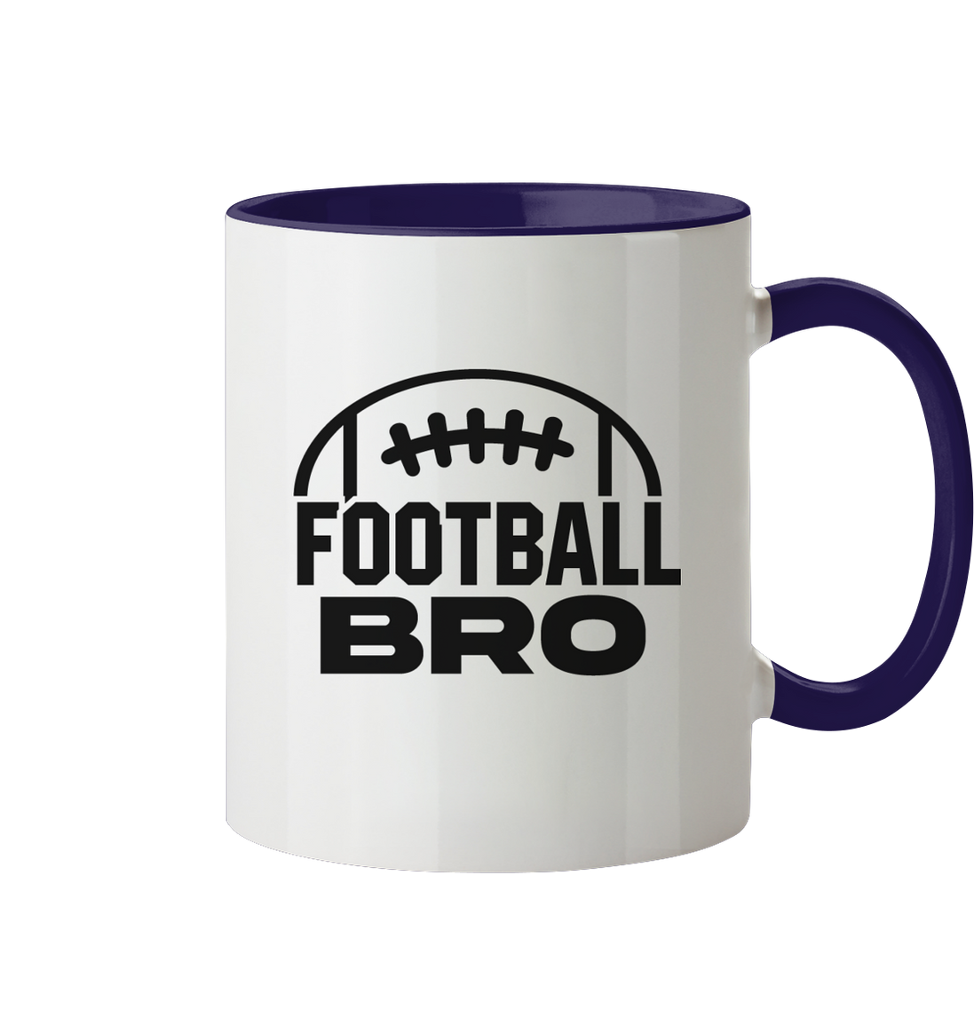 Football Bro  - Tasse zweifarbig