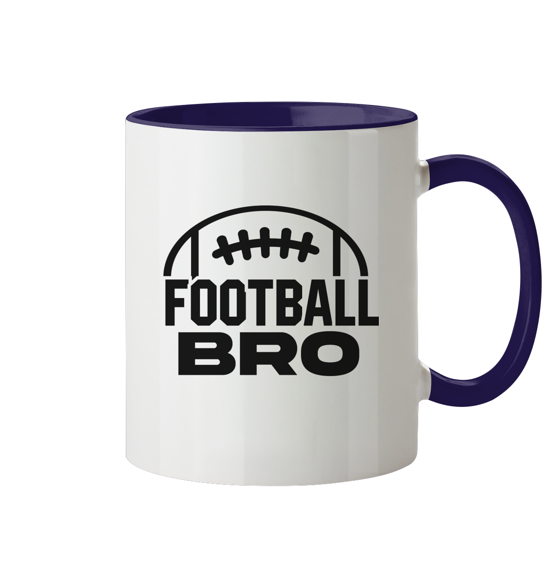 Football Bro  - Tasse zweifarbig