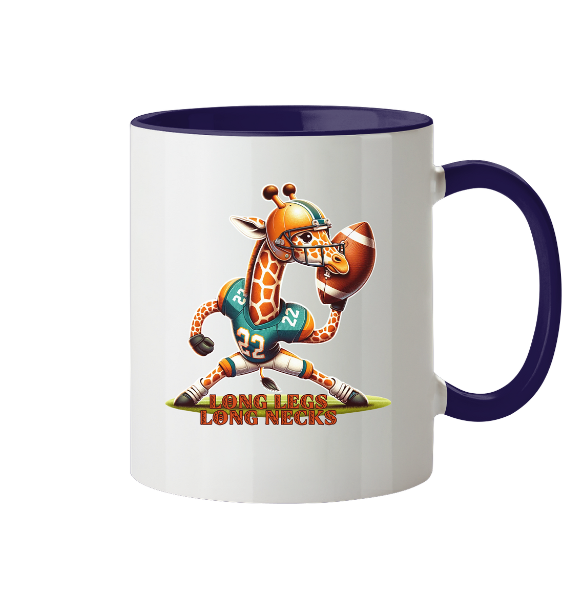 Giraffe - Two-Tone Mug