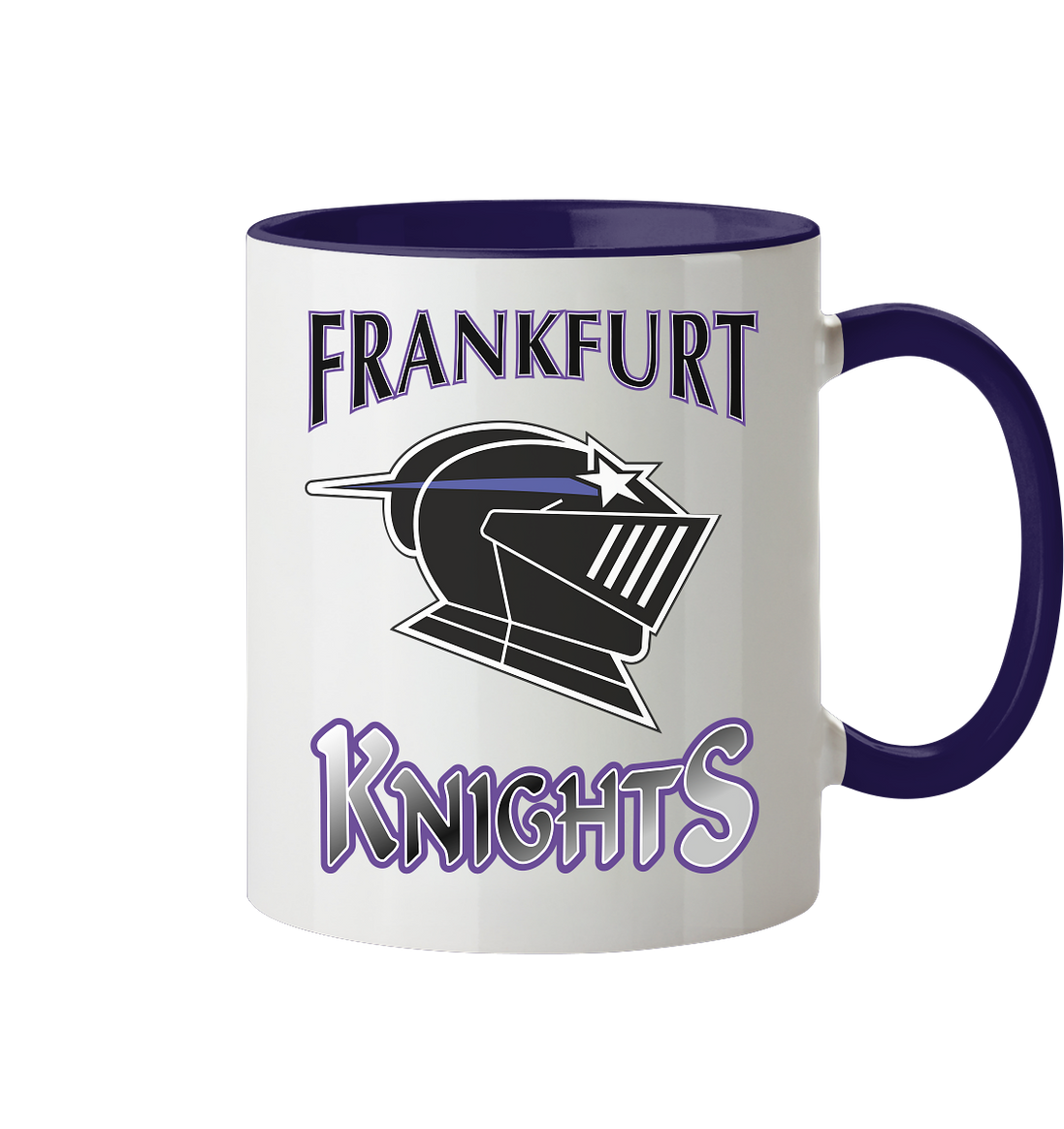 Frankfurt Knights - Tasse zweifarbig