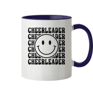 Cheerleader Smiley - Two-tone mug