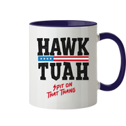 Hawk Tuah - Two-tone Mug
