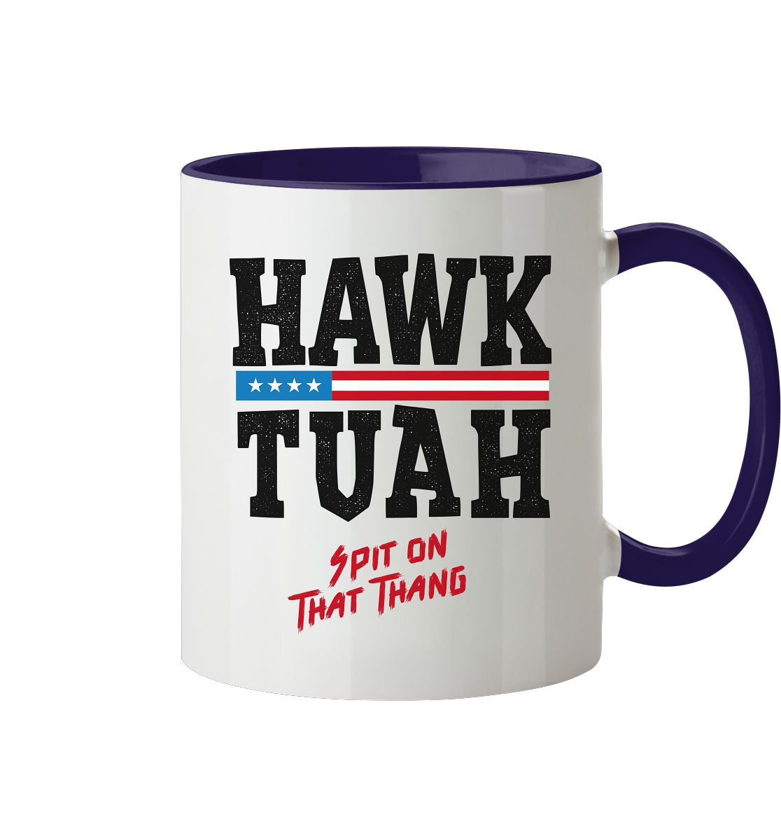 Hawk Tuah - Two-tone Mug