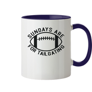 Sundays are for Tailgating II - Two-tone Mug