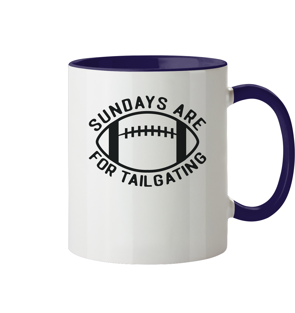 Sundays are for Tailgating II - Two-tone Mug