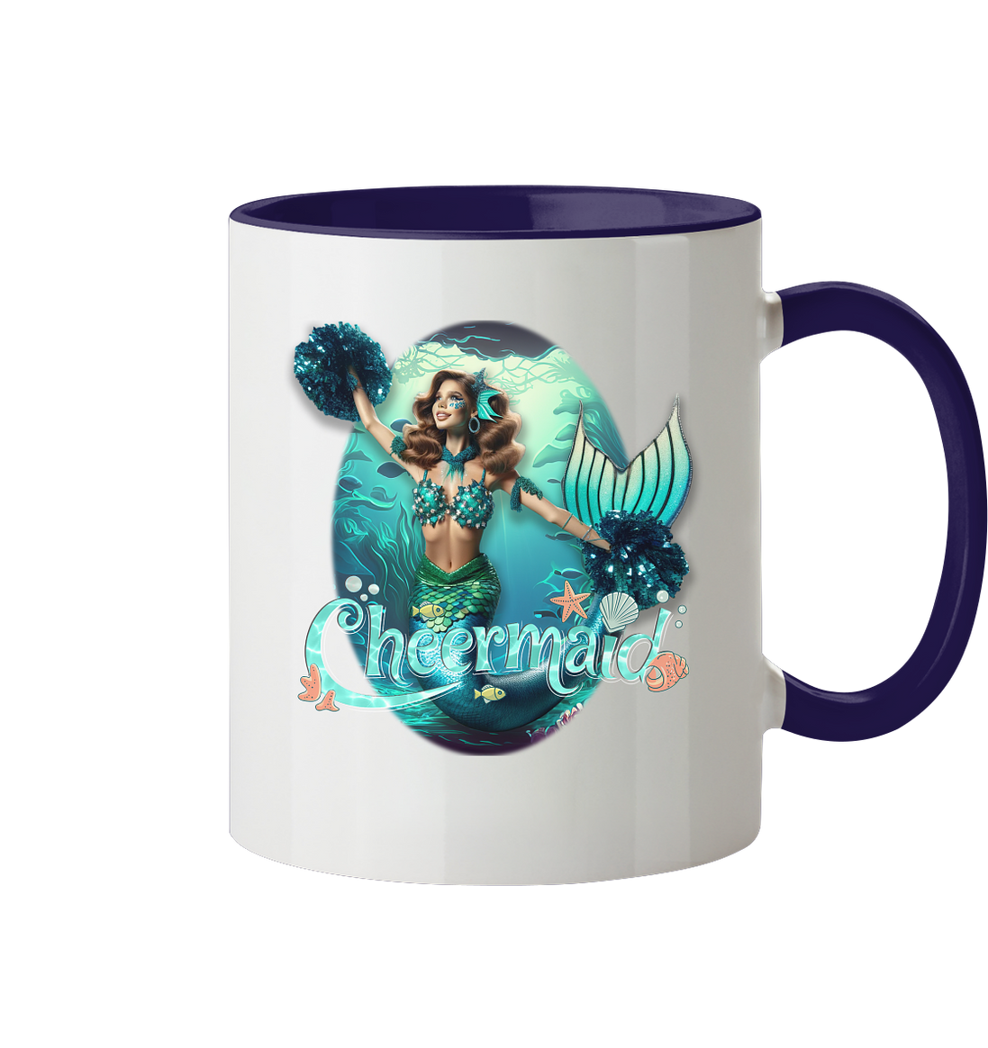Cheermaid - Tasse zweifarbig