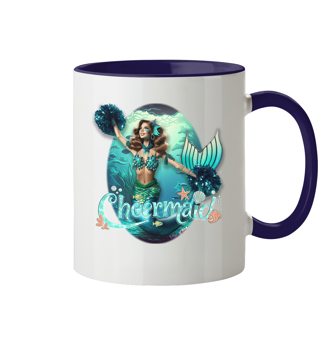 Cheermaid - Tasse zweifarbig