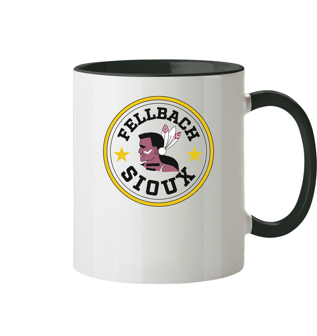Fellbach Sioux - Tasse zweifarbig