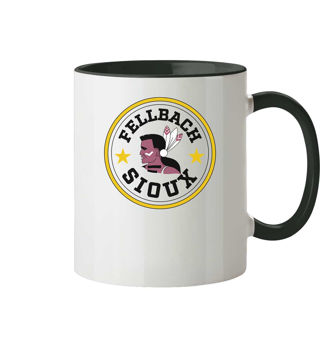 Fellbach Sioux - Tasse zweifarbig