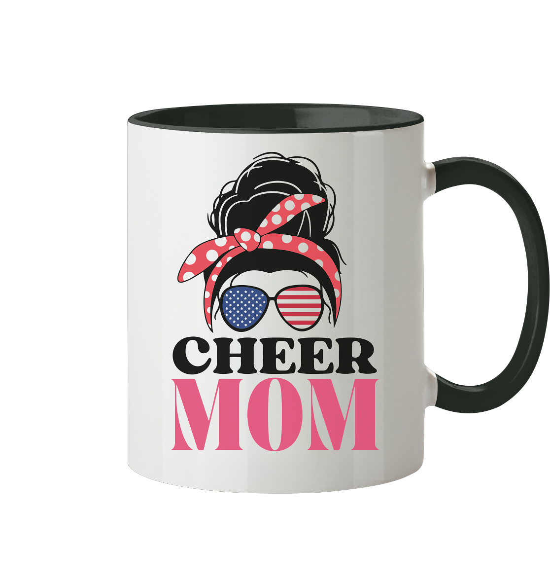 Cheer Mom Sunglases - Tasse zweifarbig