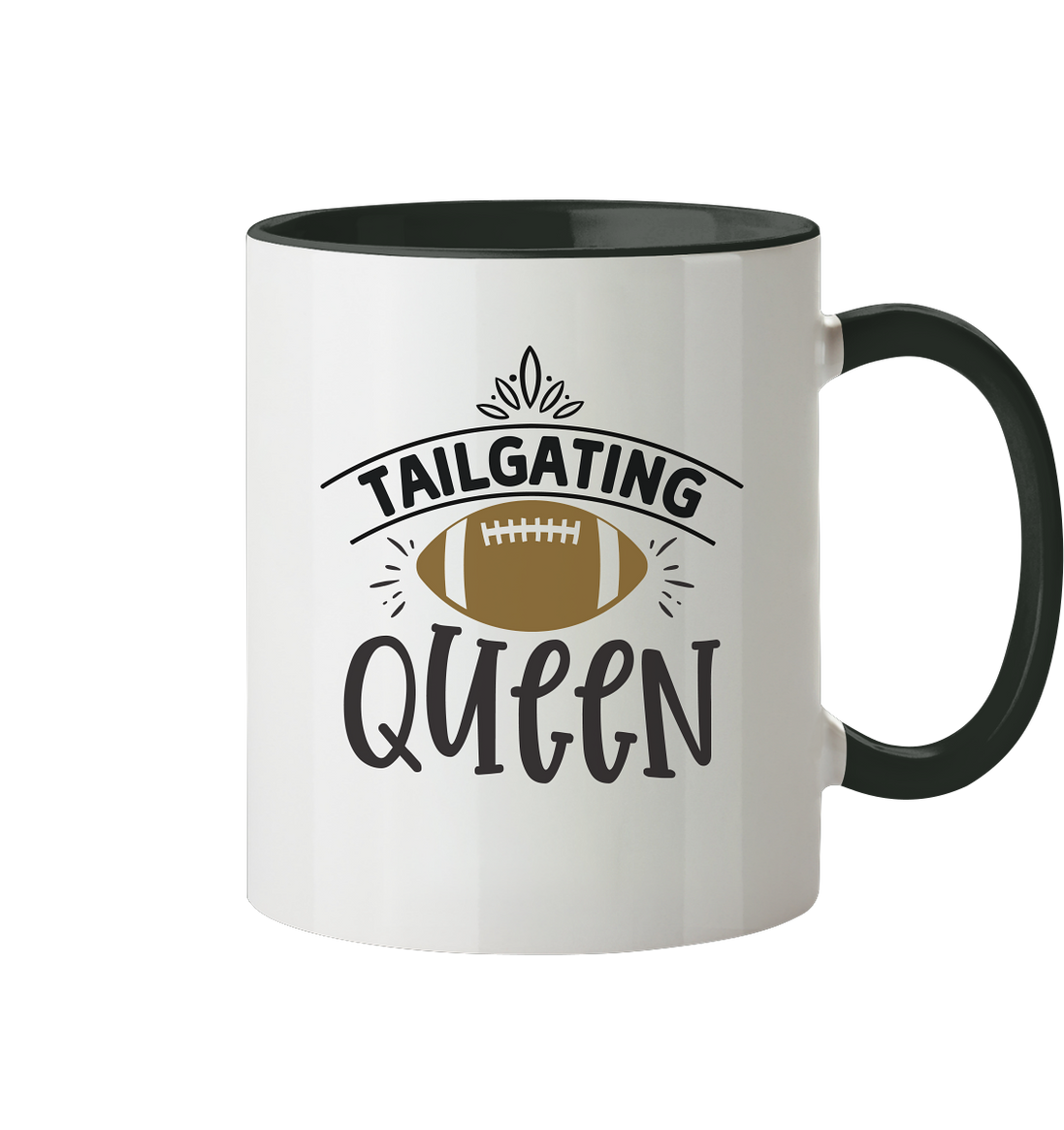 Tailgating Queen - Two-Tone Mug
