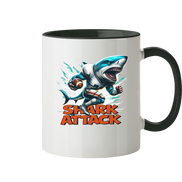 Shark Attack - Tasse zweifarbig