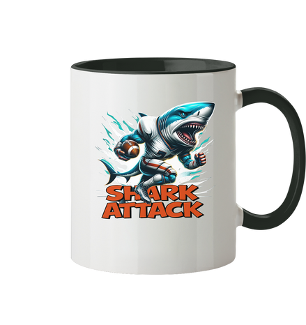 Shark Attack - Tasse zweifarbig