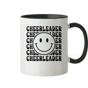 Cheerleader Smiley - Two-tone mug