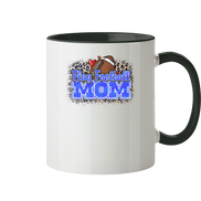 Flag Football Mom - Two-Tone Mug