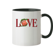 Football Love - Tasse zweifarbig