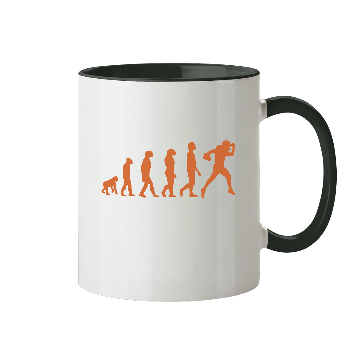 American Football Evolution - Tasse zweifarbig