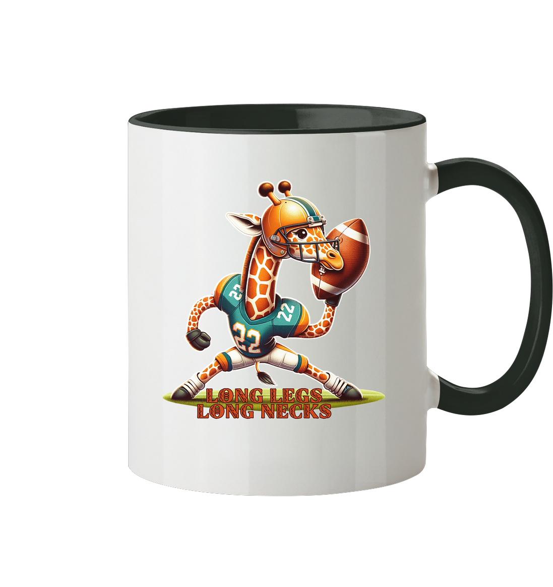 Giraffe - Two-Tone Mug