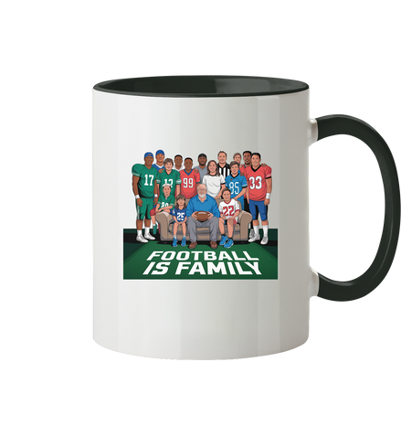 Football is Family - Two-Tone Mug
