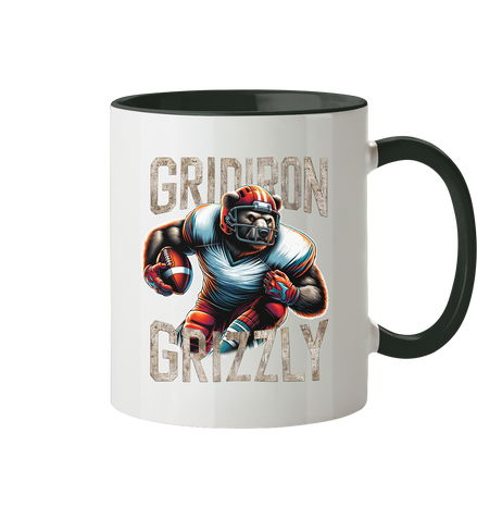 Gridiron Grizzly - Tasse zweifarbig