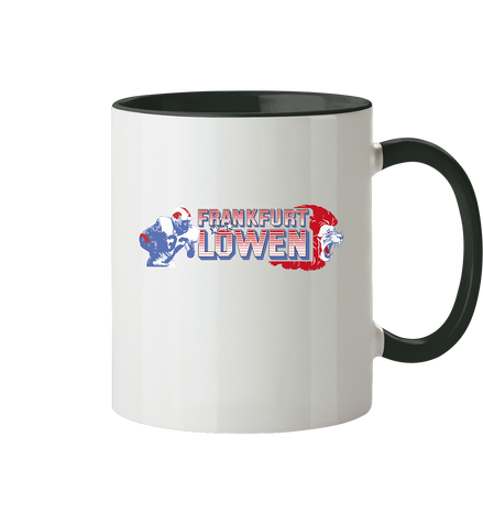 Frankfurt Löwen Tasse zweifarbig