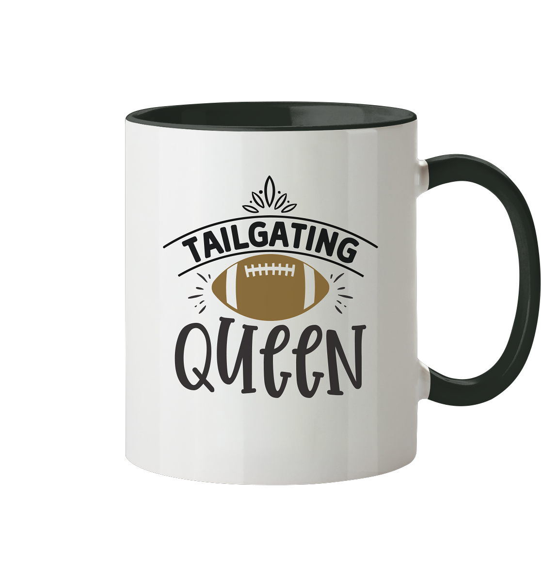 Tailgating Queen - Two-Tone Mug