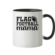 Flag Football Mom - Two-Tone Mug
