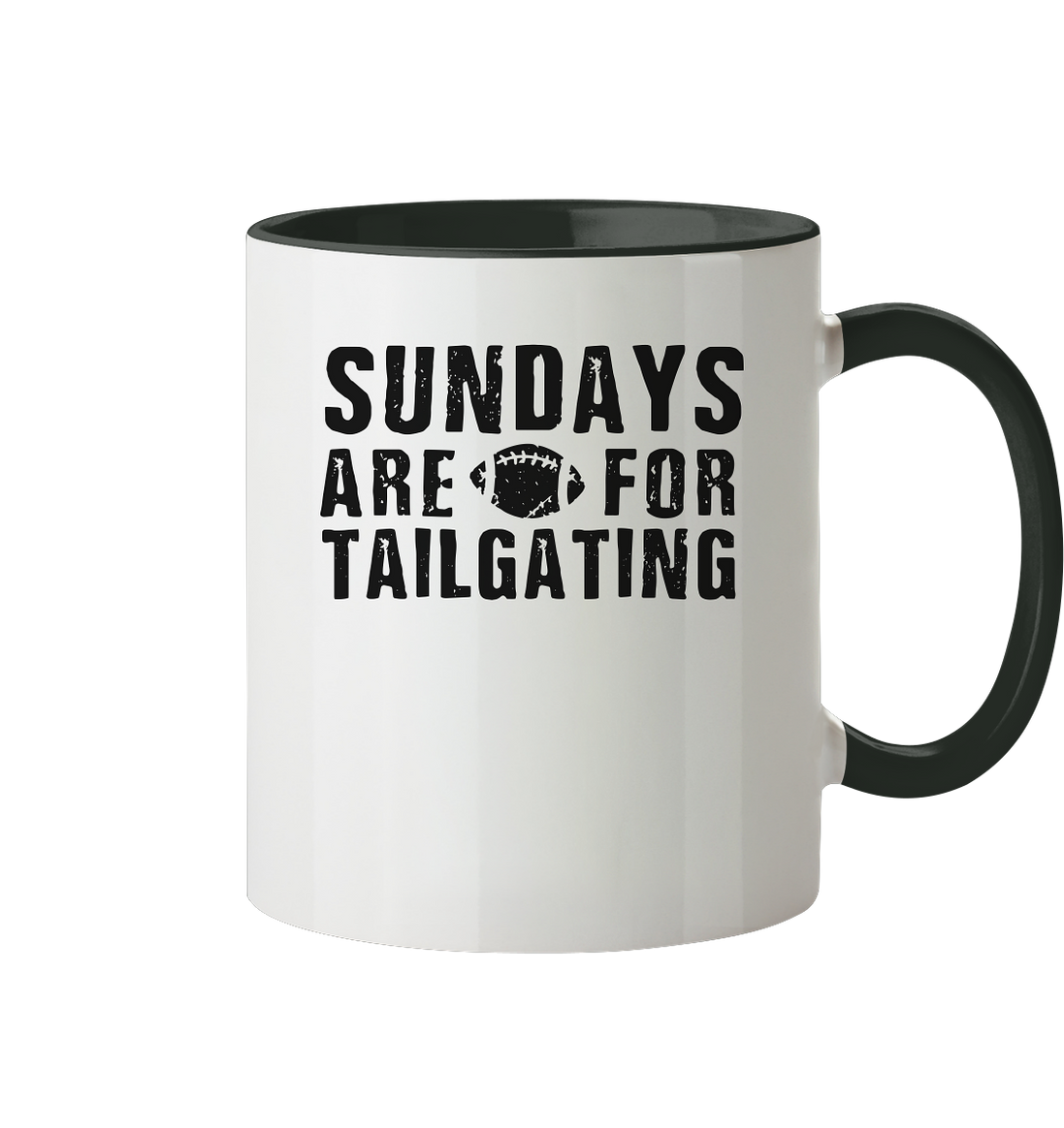 Sundays are for Tailgating  - Tasse zweifarbig