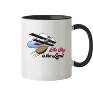 The Sky is the Limit - Tasse zweifarbig