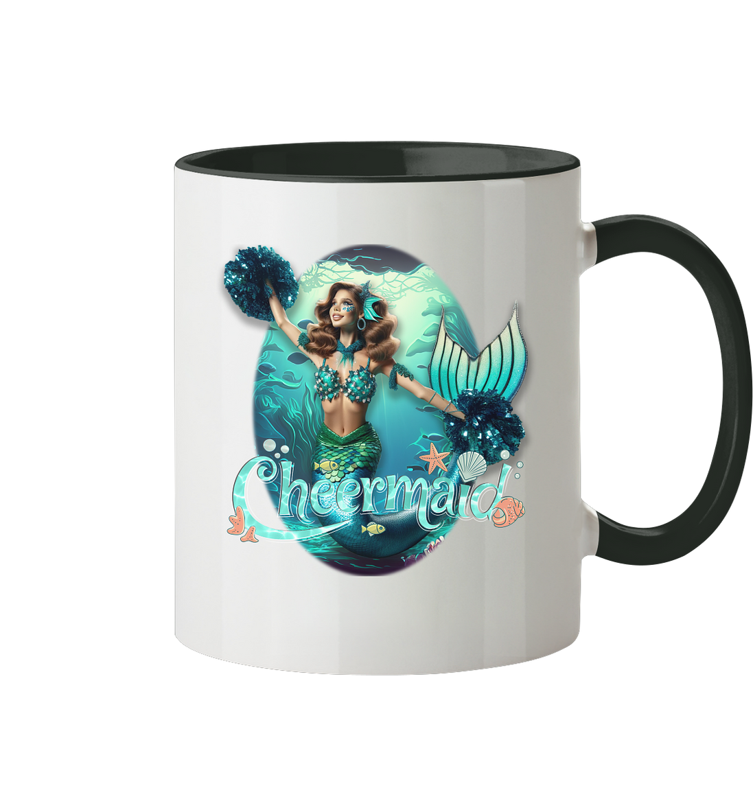 Cheermaid - Tasse zweifarbig