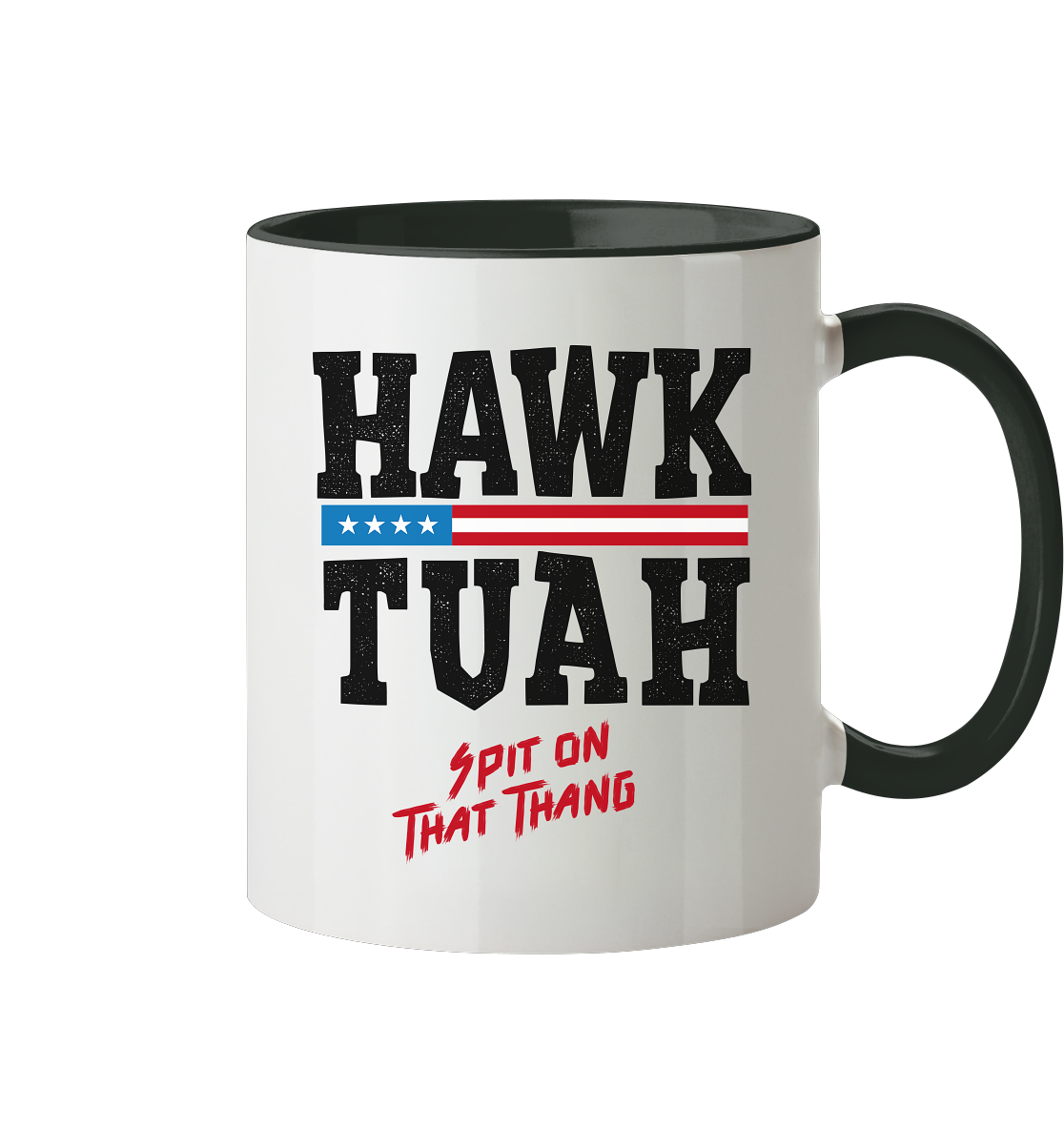 Hawk Tuah - Two-tone Mug