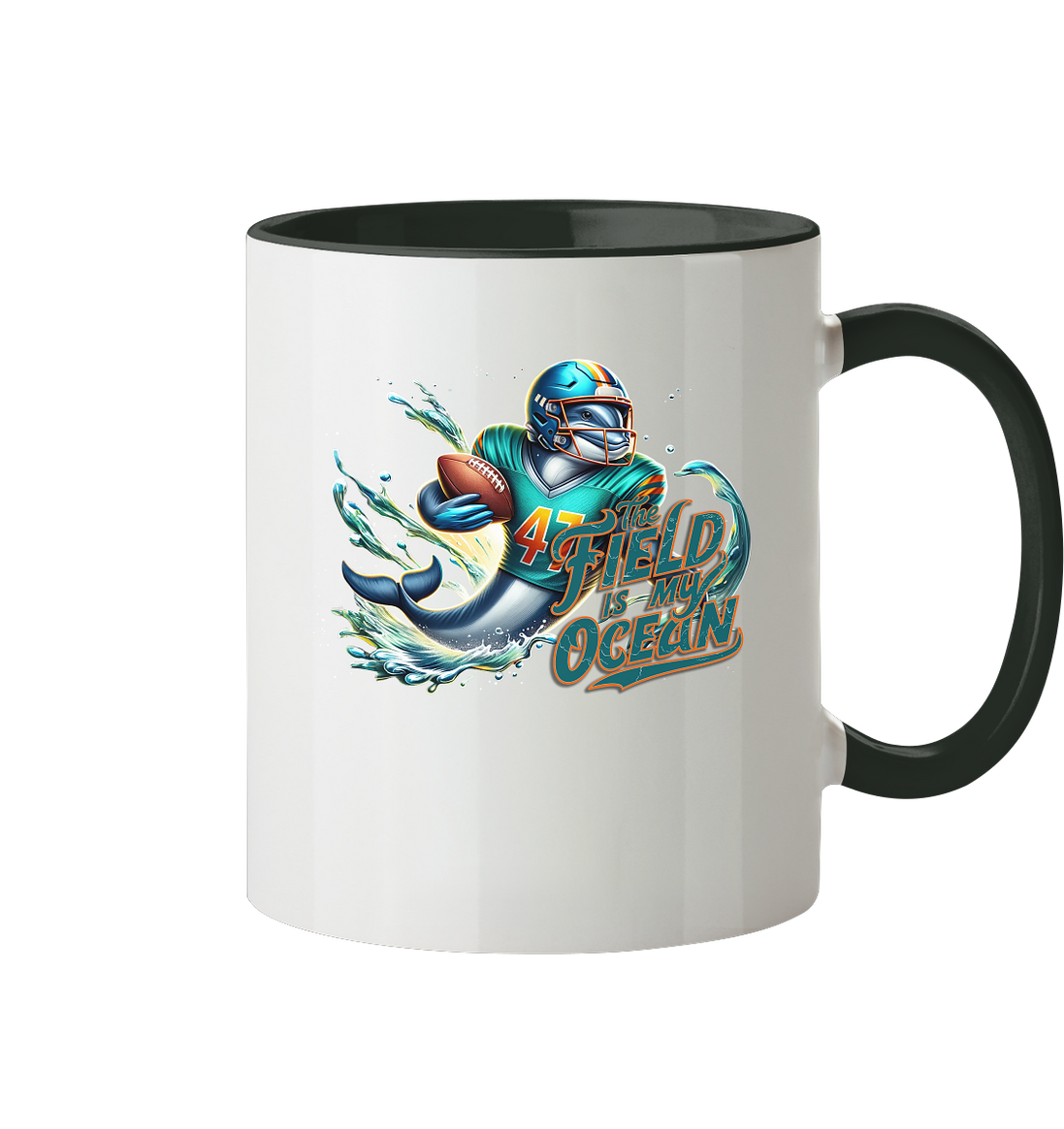 Dolphin - Two-Tone Mug