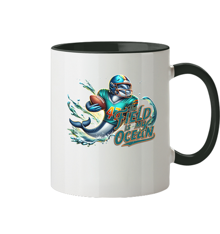 The Field is my Ocean - Tasse zweifarbig