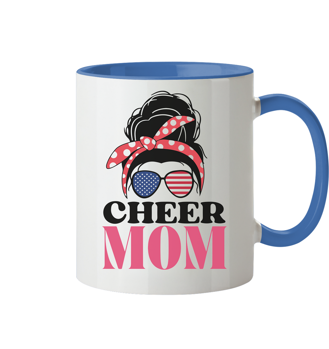 Cheer Mom Sunglases - Tasse zweifarbig
