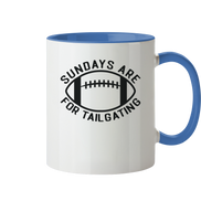 Sundays are for Tailgating II - Two-tone Mug