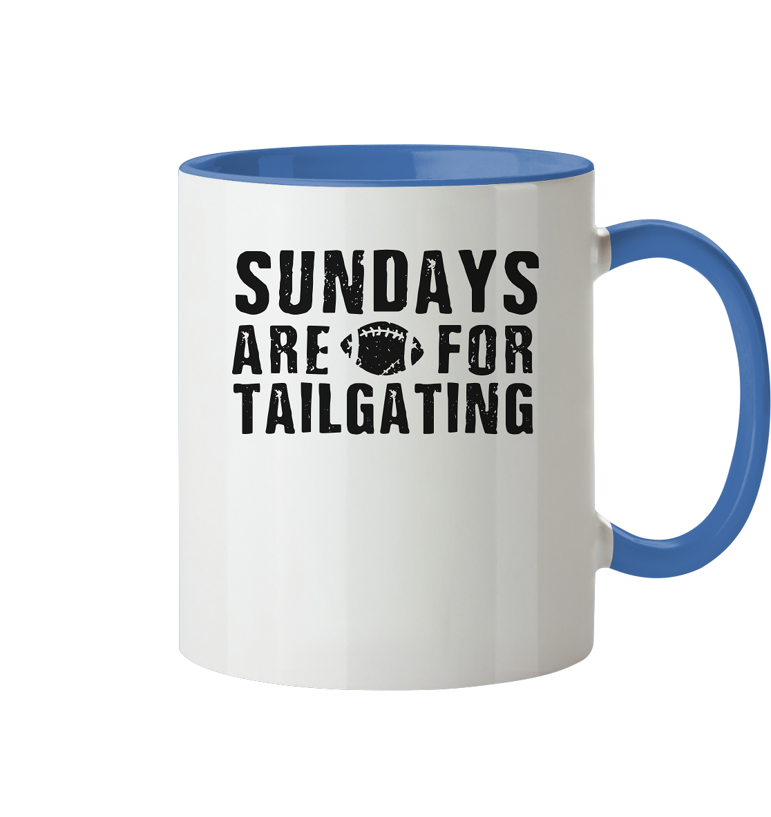 Sundays are for Tailgating  - Tasse zweifarbig