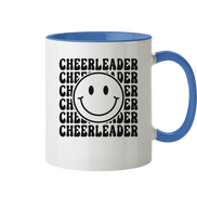 Cheerleader Smiley - Two-tone mug